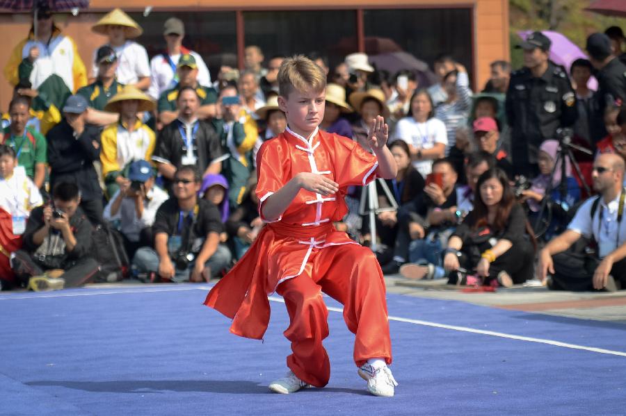 6th World Traditional Wushu Championships kicks off in Anhui