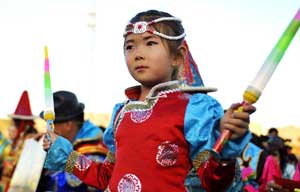 Han costumes parade in Xitang ancient town