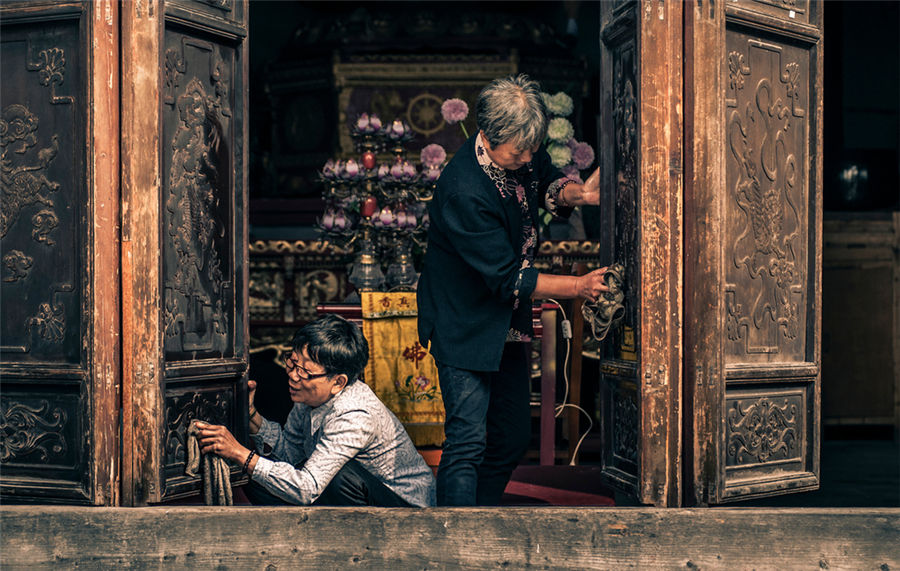 Ancient temple prepares for ritual