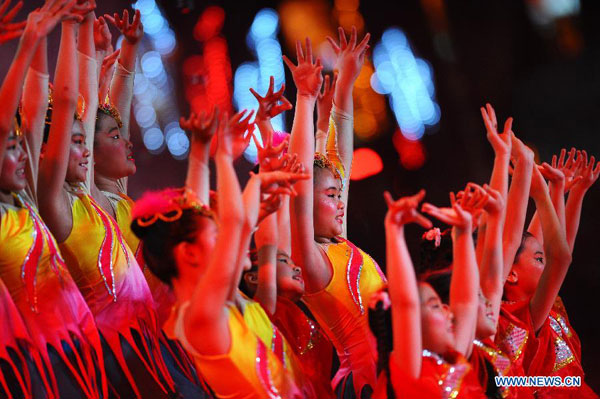 Singapore's Chinatown holds light up ceremony for Lunar New Year