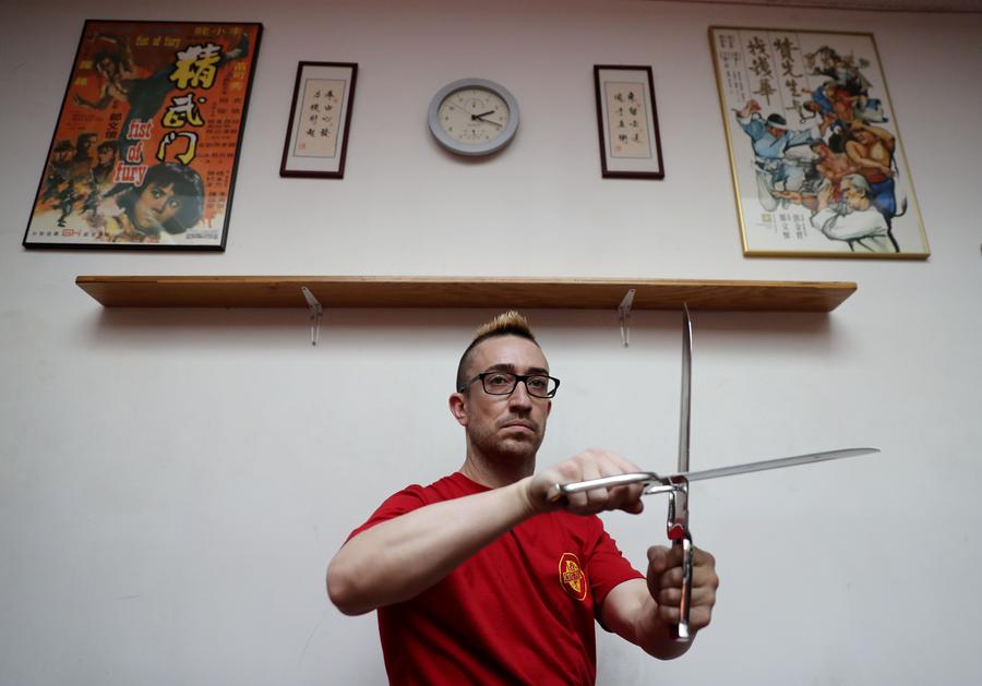 Chinese kung fu lover promotes Wing Tsun in US