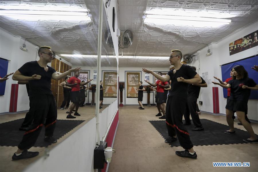 Chinese kung fu lover promotes Wing Tsun in US