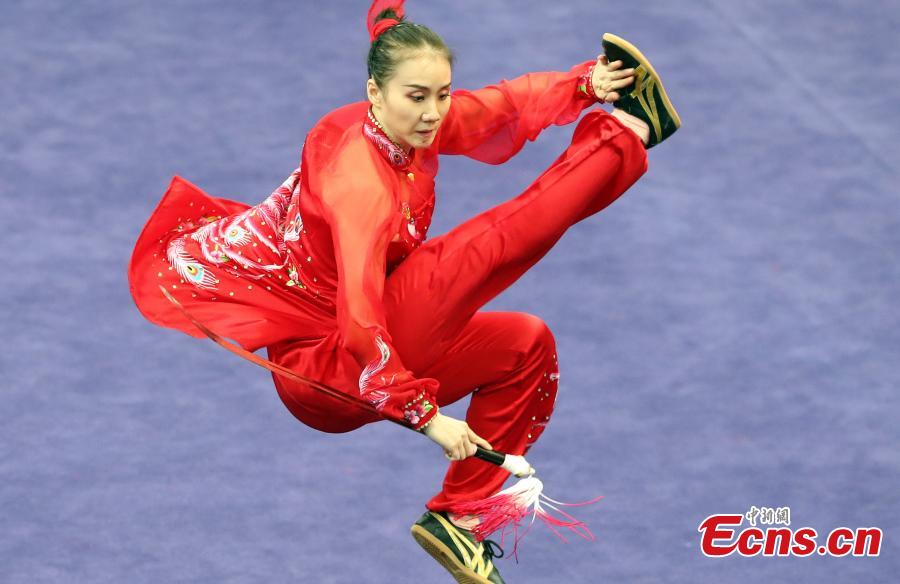 Tai chi sword contest at national games