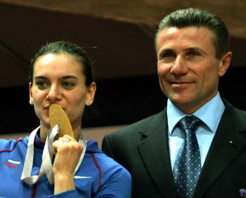 Isinbayeva and bubka