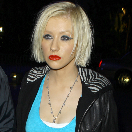 Christina Aguilera's fashion allergy