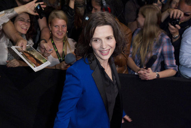 Juliette Binoche at premiere of the movie Copie Conforme in Berlin