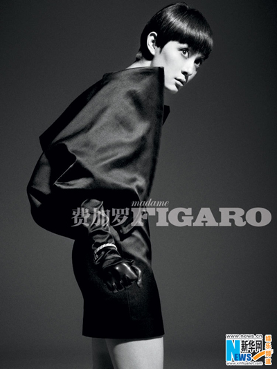 Sun Li covers Figaro China