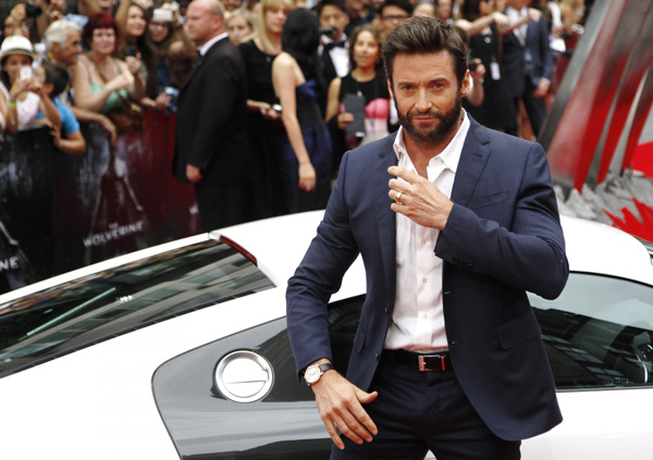 'The Wolverine' premieres in London