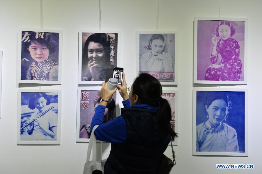 Shanghai-style dress and fashion exhibition