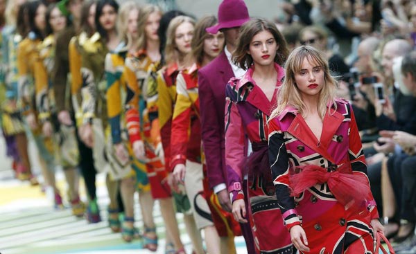 Burberry Spring/Summer 2015 collection