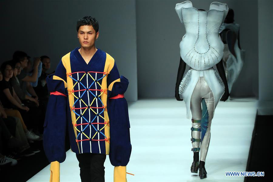 Creations of graduates presented in China Graduate Fashion Week