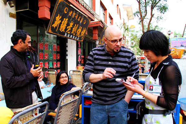 Oasis Cafe in Dunhuang