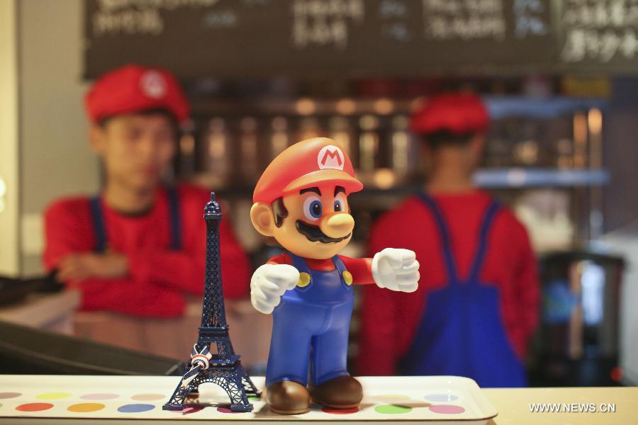 Mario themed restaurant opens in Tianjin