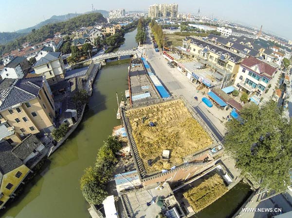 Villager turns his house roof into farmland