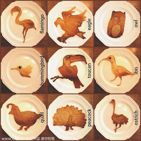 Amazing pancake creations