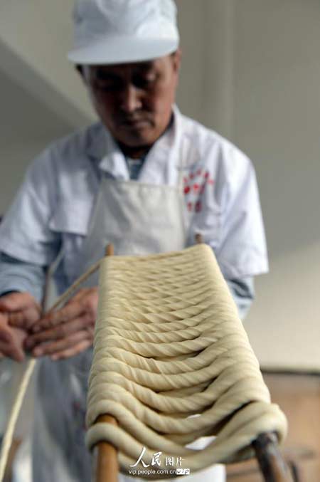 The Hakka 'Kung Fu' noodle in north Sichuan