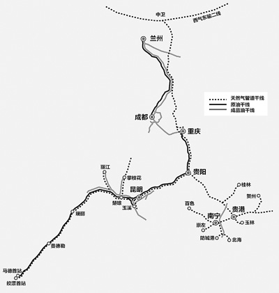 中緬天然氣管道干線投產(chǎn) 每年120億立方米天然氣惠及上億人