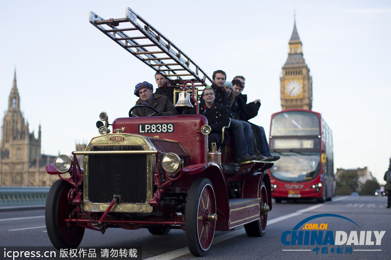 英國舉辦倫敦至布萊頓老爺車耐力賽