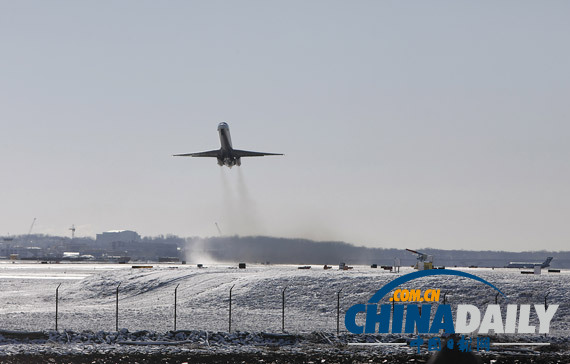 美國東部再遭北極氣團(tuán)空襲 全國已有至少9人凍死