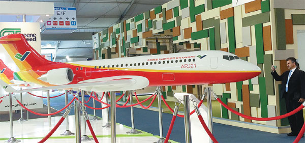 COMAC gets order boost at major airshow