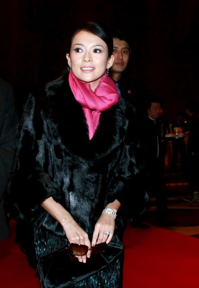 Zhang Ziyi makes first public appearance since scandal