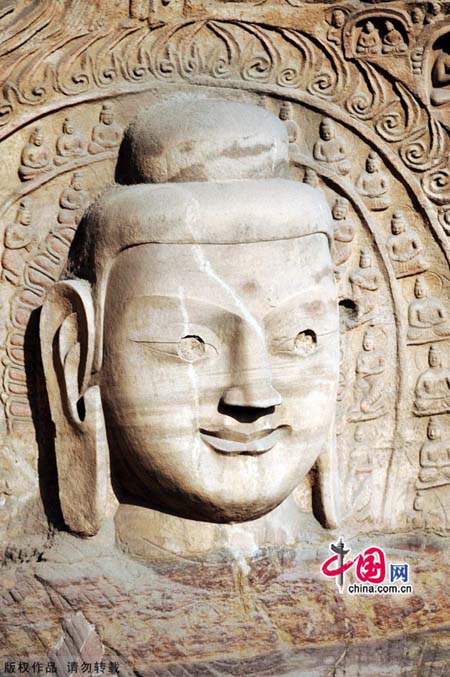 Yungang Grottoes in Shanxi