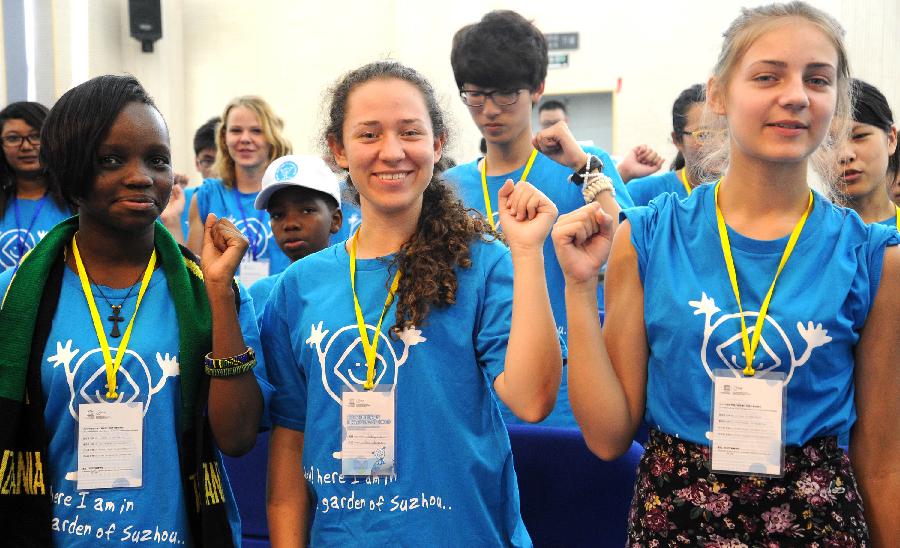 Teens join summer camp on world heritage