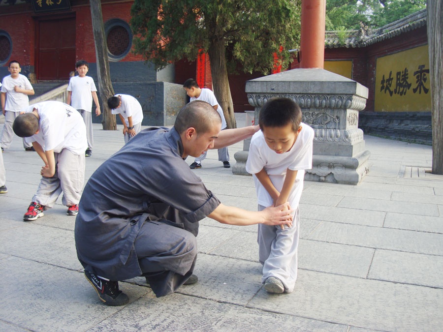 Kung fu summer camp at Shaolin Temple