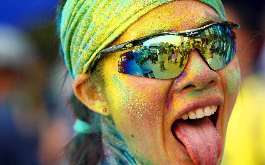 Color Run race held in Dongguan