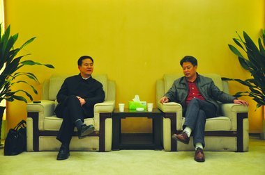 Ruzhou mayor meets Haitai’s chairman