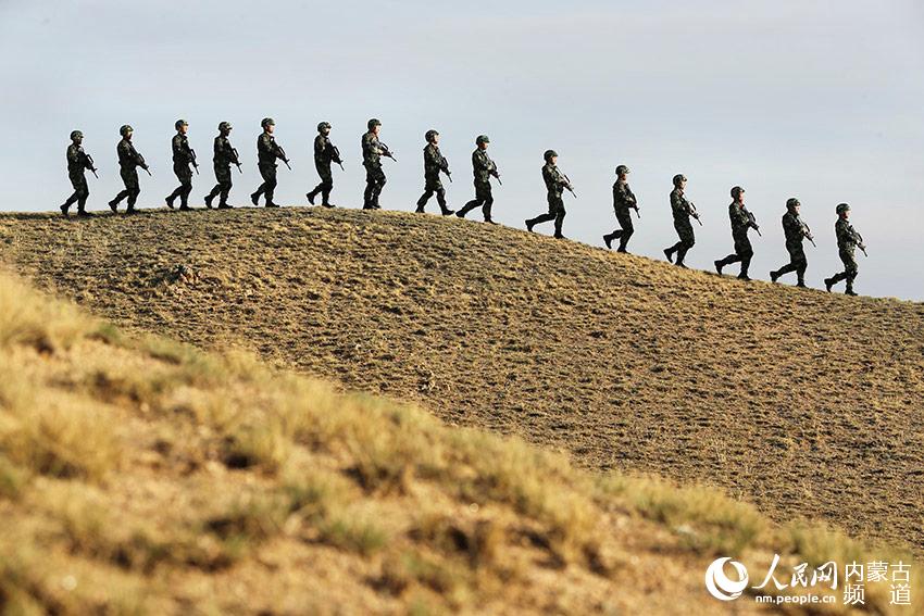 Border security exercise takes place in Baotou