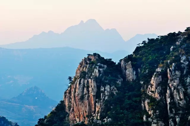 Picturesque Tiangu Mountain in winter