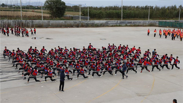 Students bring spring to Olympic opening