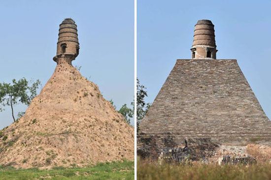 Relic restoration in Shanxi