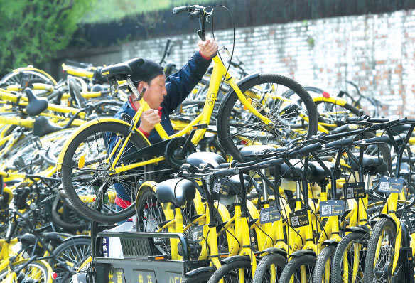 Ofo chief says it can ride out bubble