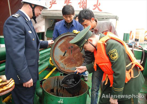 At sea and on land, heightened Expo security