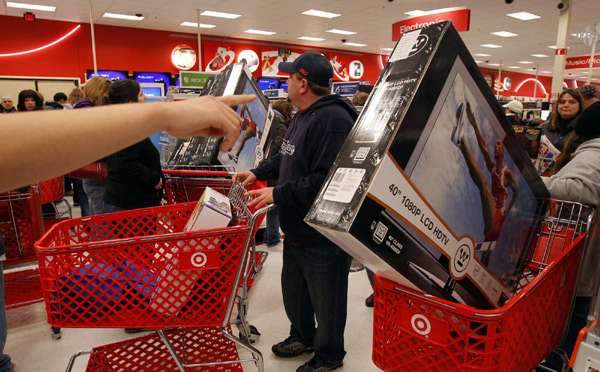 'Black Friday' draws crowds