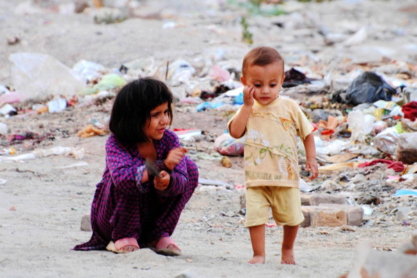 The little Afghan refugees