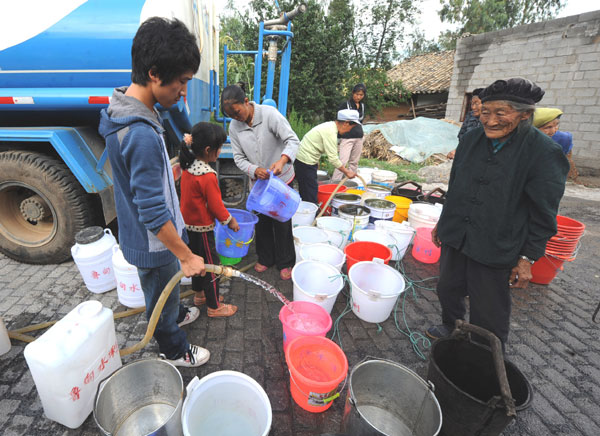 Crops fail in SW China drought