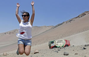 Slide: 7th and 8th stages of Dakar Rally 2013