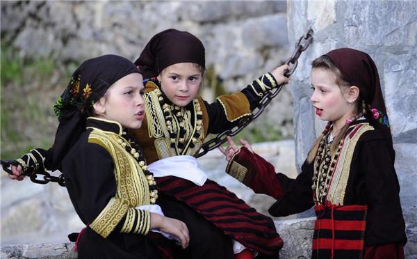 Traditional Macedonian wedding