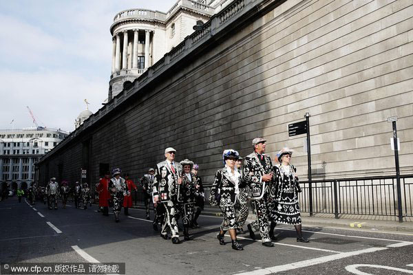 Pearly tradition in London