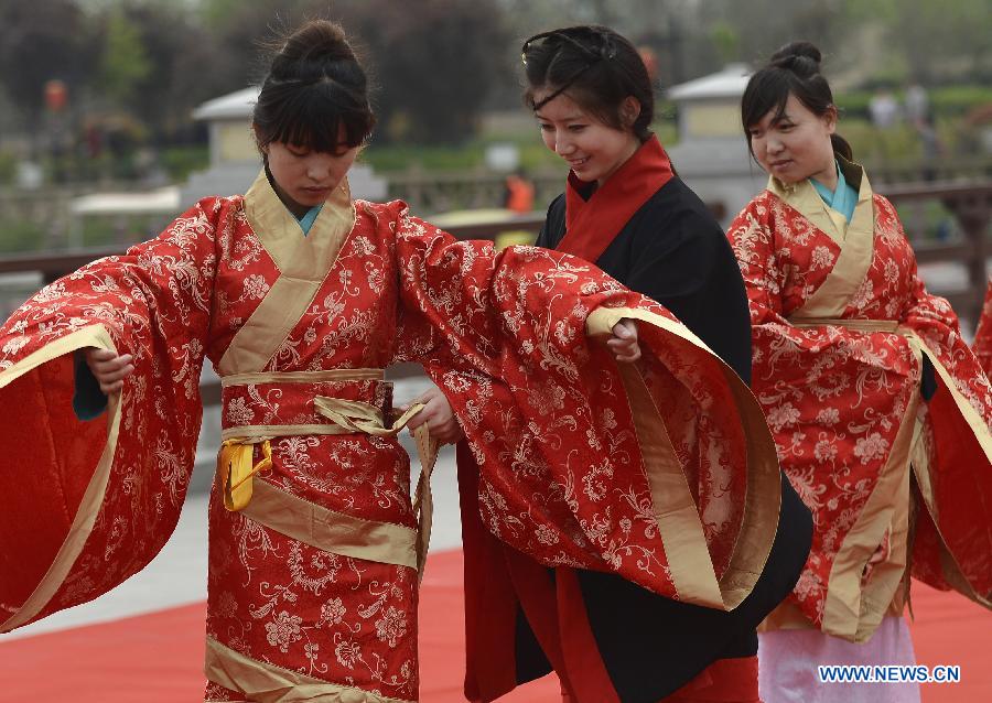 Confucian coming of age ceremony in Xi'an