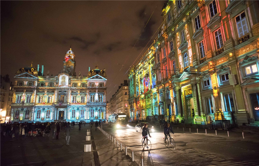 Festival of Lights in Lyon, France