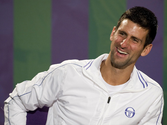 Top dog Djokovic living the dream