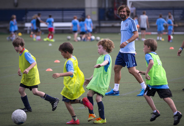 Italy playmaker Andrea Pirlo joins New York from Juventus