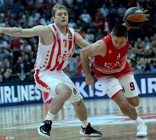 Red Star upset Milan in basketball Euroleague