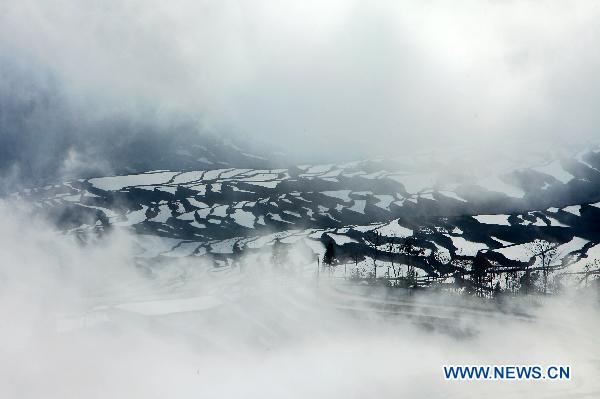 Terrace fields in Yuanyang, China's Yunnan