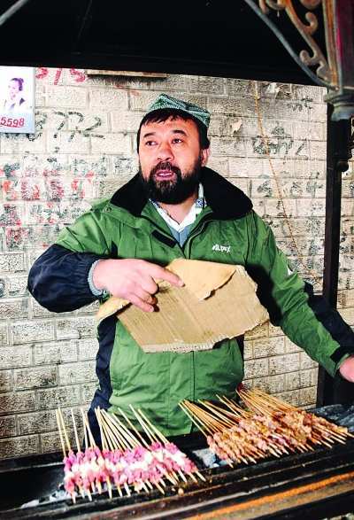 Aiding poverty stricken students with kabobs