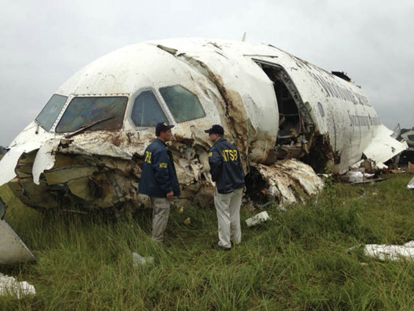 Two killed in fiery crash of UPS cargo jet